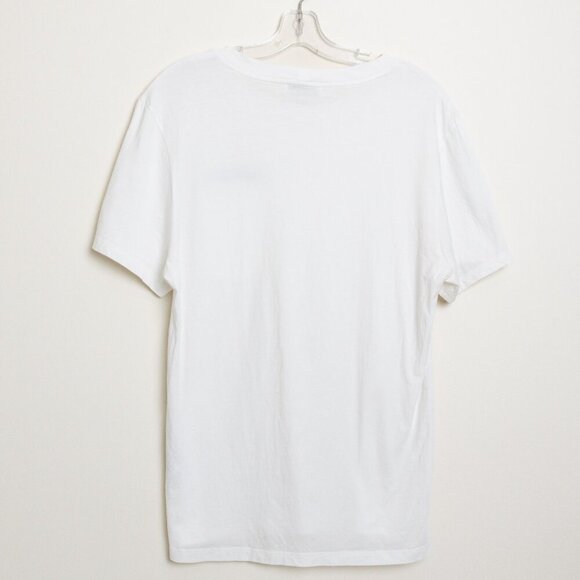 Sandro Reveur White Pocket T Shirt ASO Jimin BTS Fits Oversized M/L Unisex - Picture 4 of 13